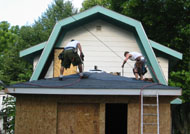 men roofing